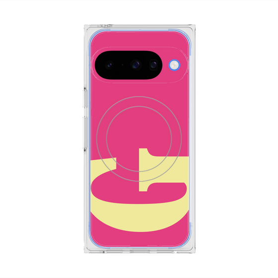 Premium Square Case with Pixelsnap［ Original - initial color - G pink ］