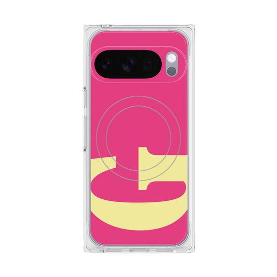 Premium Square Case with Pixelsnap［ Original - initial color - G pink ］