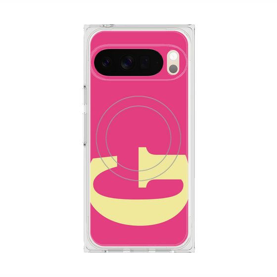 Premium Square Case with Pixelsnap［ Original - initial color - G pink ］