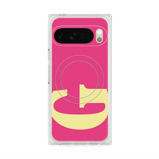 Premium Square Case with Pixelsnap［ Original - initial color - G pink ］