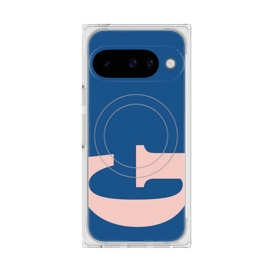 Premium Square Case with Pixelsnap［ Original - initial color - G navy ］