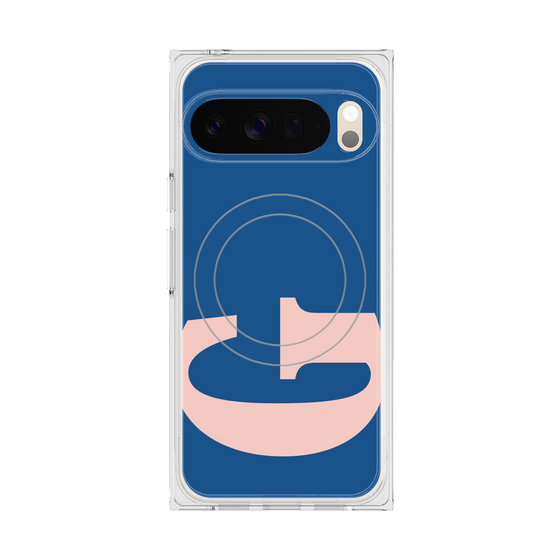 Premium Square Case with Pixelsnap［ Original - initial color - G navy ］