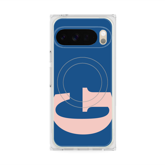 Premium Square Case with Pixelsnap［ Original - initial color - G navy ］