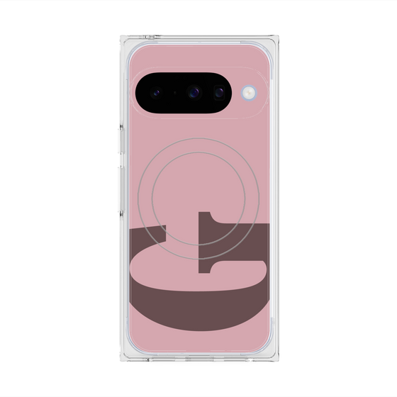 Premium Square Case with Pixelsnap［ Original - initial color - G dusty pink ］