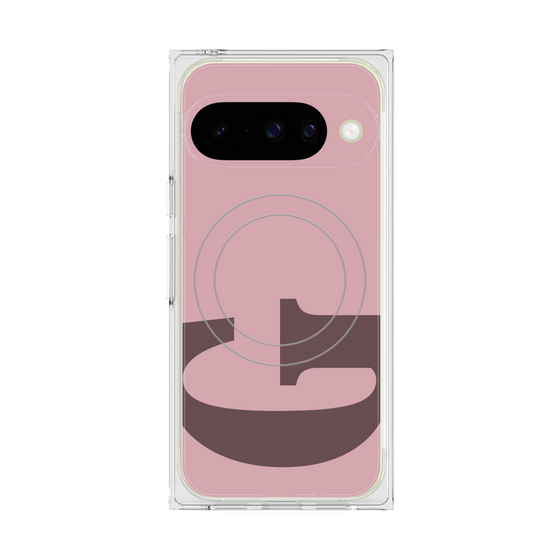 Premium Square Case with Pixelsnap［ Original - initial color - G dusty pink ］