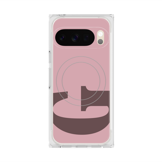 Premium Square Case with Pixelsnap［ Original - initial color - G dusty pink ］