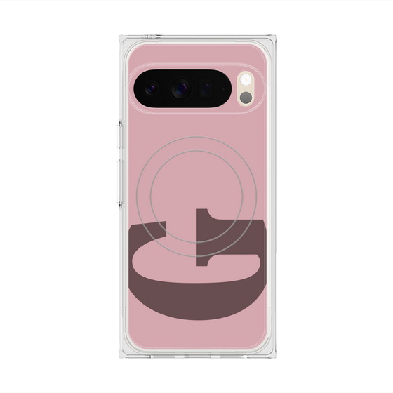 Premium Square Case with Pixelsnap［ Original - initial color - G dusty pink ］