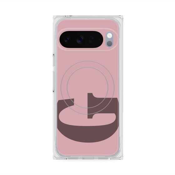 Premium Square Case with Pixelsnap［ Original - initial color - G dusty pink ］