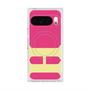 Premium Square Case with Pixelsnap［ Original - initial color - H pink ］