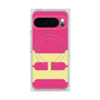 Premium Square Case with Pixelsnap［ Original - initial color - H pink ］