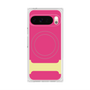Premium Square Case with Pixelsnap［ Original - initial color - I pink ］