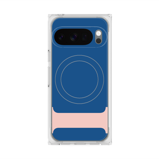 Premium Square Case with Pixelsnap［ Original - initial color - I navy ］