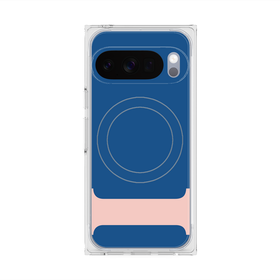 Premium Square Case with Pixelsnap［ Original - initial color - I navy ］