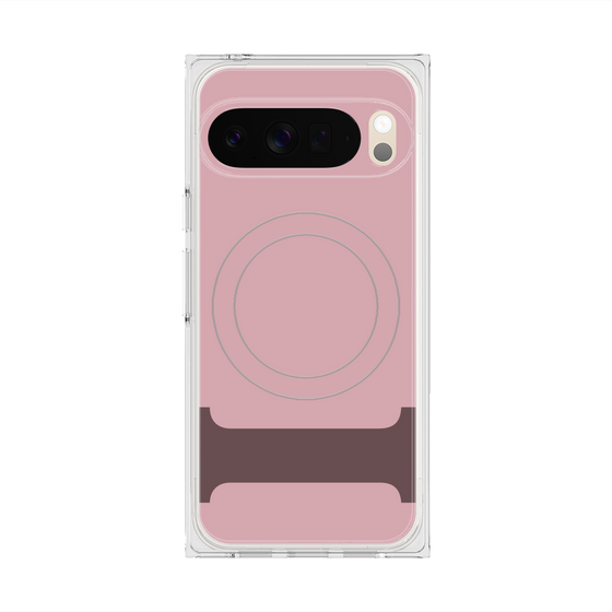 Premium Square Case with Pixelsnap［ Original - initial color - I dusty pink ］