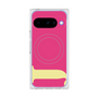 Premium Square Case with Pixelsnap［ Original - initial color - J pink ］
