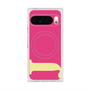 Premium Square Case with Pixelsnap［ Original - initial color - J pink ］