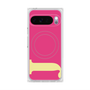 Premium Square Case with Pixelsnap［ Original - initial color - J pink ］