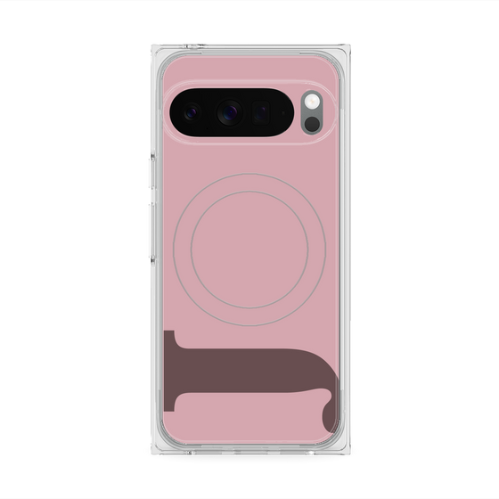 Premium Square Case with Pixelsnap［ Original - initial color - J dusty pink ］
