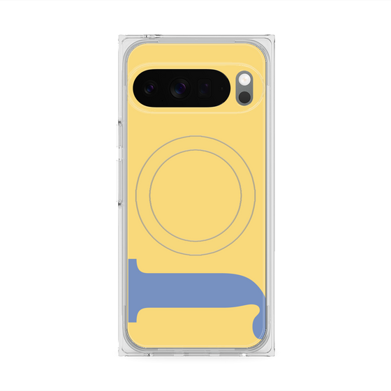 Premium Square Case with Pixelsnap［ Original - initial color - J yellow ］