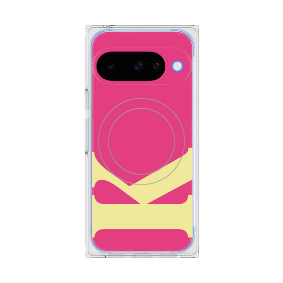 Premium Square Case with Pixelsnap［ Original - initial color - K pink ］