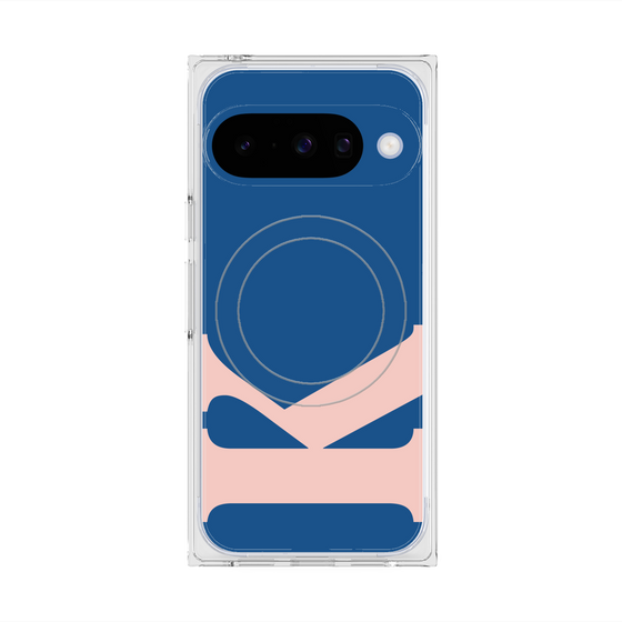 Premium Square Case with Pixelsnap［ Original - initial color - K navy ］