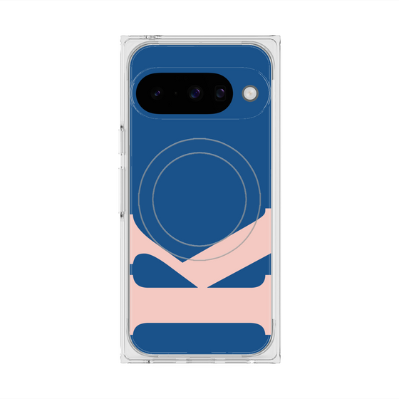 Premium Square Case with Pixelsnap［ Original - initial color - K navy ］