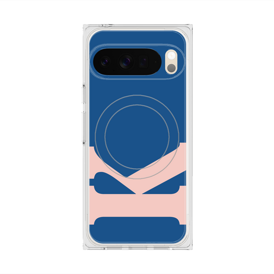 Premium Square Case with Pixelsnap［ Original - initial color - K navy ］