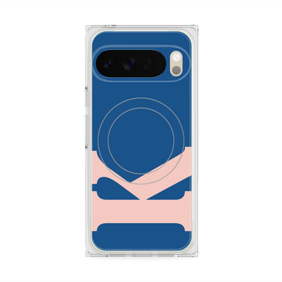 Premium Square Case with Pixelsnap［ Original - initial color - K navy ］