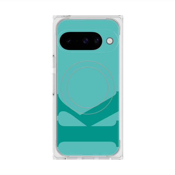 Premium Square Case with Pixelsnap［ Original - initial color - K light green ］