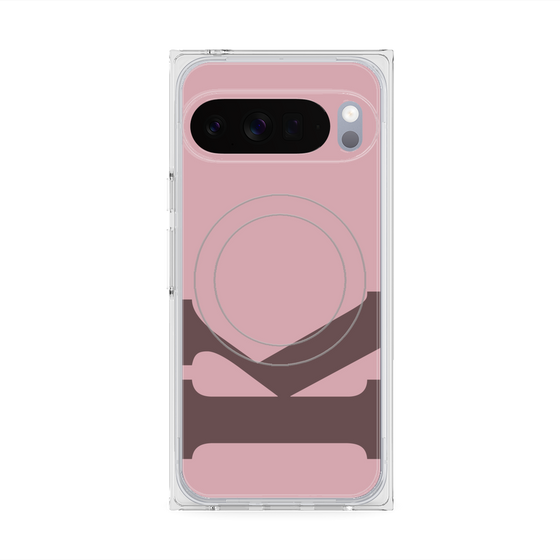 Premium Square Case with Pixelsnap［ Original - initial color - K dusty pink ］