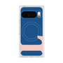 Premium Square Case with Pixelsnap［ Original - initial color - L navy ］