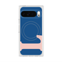 Premium Square Case with Pixelsnap［ Original - initial color - L navy ］