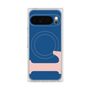 Premium Square Case with Pixelsnap［ Original - initial color - L navy ］