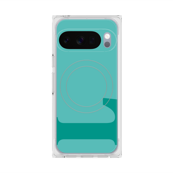 Premium Square Case with Pixelsnap［ Original - initial color - L light green ］