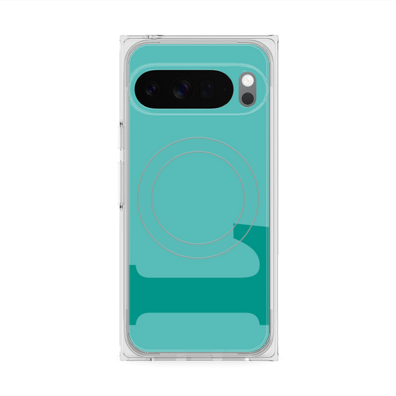 Premium Square Case with Pixelsnap［ Original - initial color - L light green ］