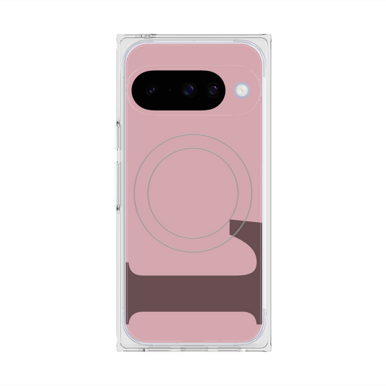 Premium Square Case with Pixelsnap［ Original - initial color - L dusty pink ］