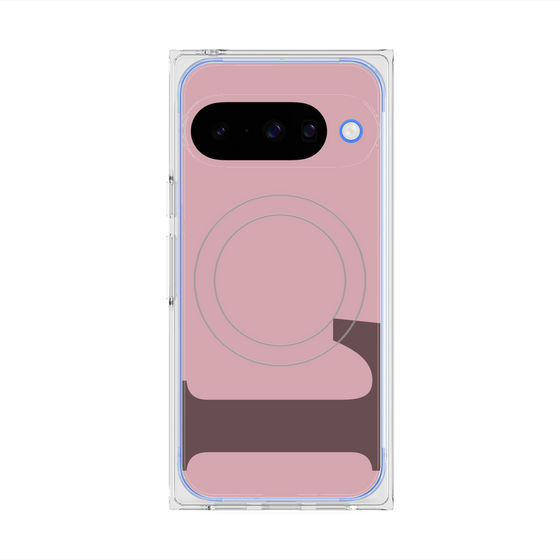 Premium Square Case with Pixelsnap［ Original - initial color - L dusty pink ］