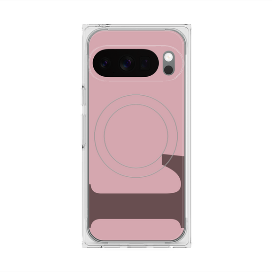 Premium Square Case with Pixelsnap［ Original - initial color - L dusty pink ］