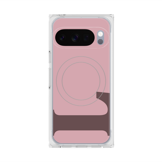 Premium Square Case with Pixelsnap［ Original - initial color - L dusty pink ］