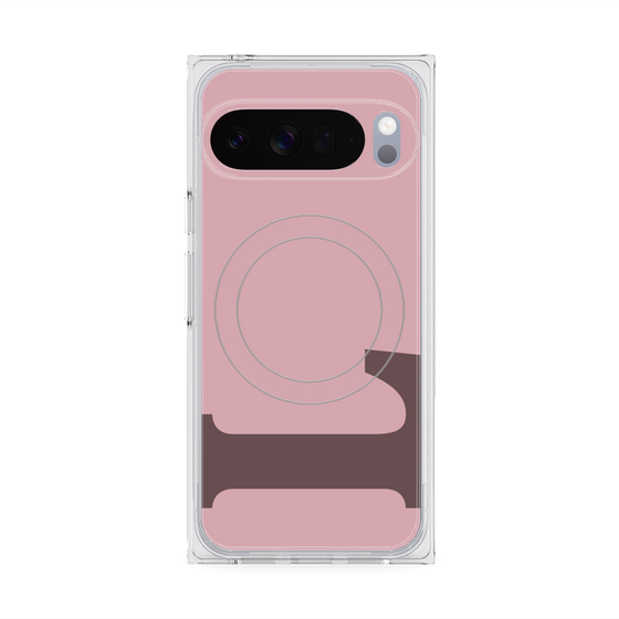 Premium Square Case with Pixelsnap［ Original - initial color - L dusty pink ］