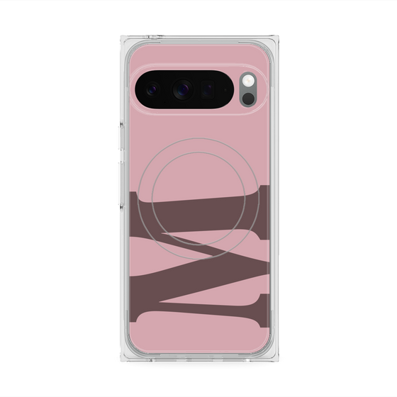 Premium Square Case with Pixelsnap［ Original - initial color - M dusty pink ］