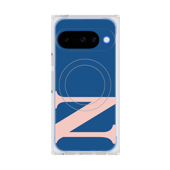 Premium Square Case with Pixelsnap［ Original - initial color - N navy ］