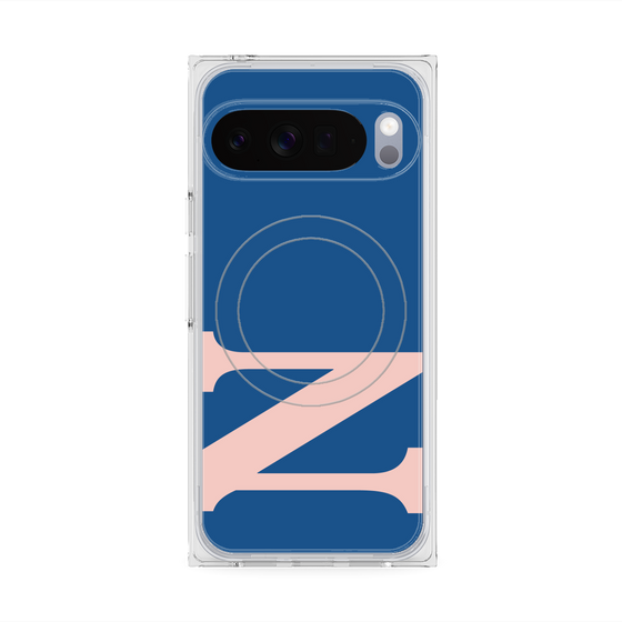 Premium Square Case with Pixelsnap［ Original - initial color - N navy ］