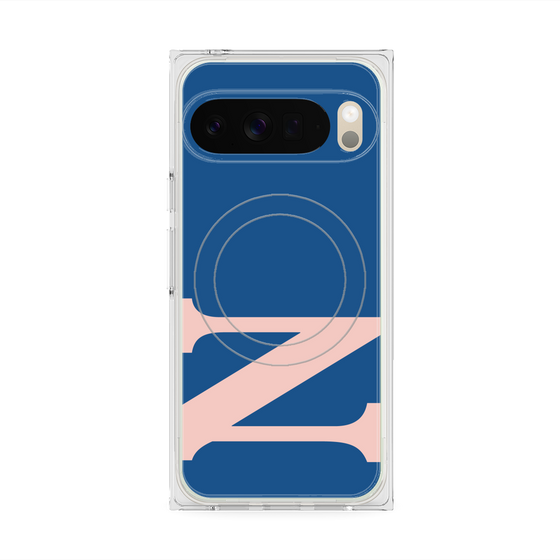 Premium Square Case with Pixelsnap［ Original - initial color - N navy ］