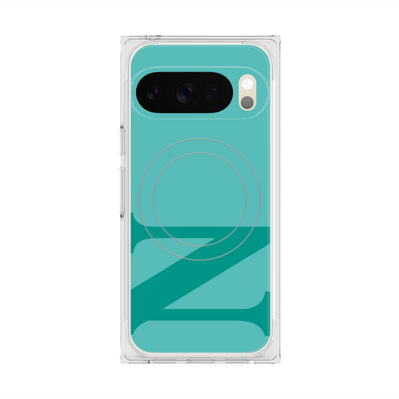 Premium Square Case with Pixelsnap［ Original - initial color - N light green ］