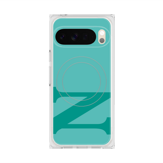 Premium Square Case with Pixelsnap［ Original - initial color - N light green ］