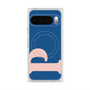 Premium Square Case with Pixelsnap［ Original - initial color - P navy ］