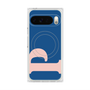 Premium Square Case with Pixelsnap［ Original - initial color - P navy ］