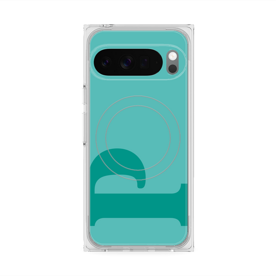Premium Square Case with Pixelsnap［ Original - initial color - P light green ］
