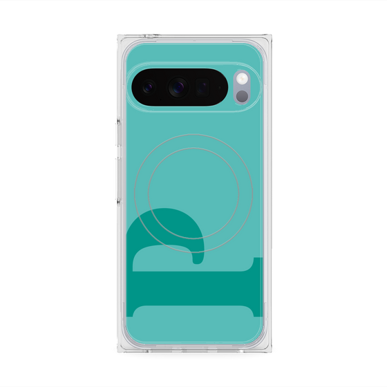 Premium Square Case with Pixelsnap［ Original - initial color - P light green ］